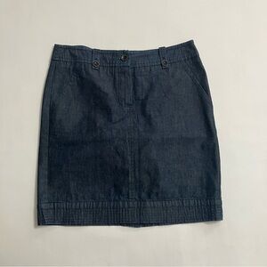 TRINA TURK denim midi skirt